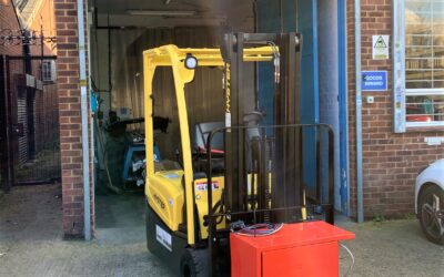HEC Precision delighted with fully refurbished forklift