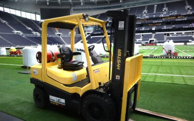 Hiremech plays starring role in preparing Tottenham Hotspur Stadium for the NFL London Series
