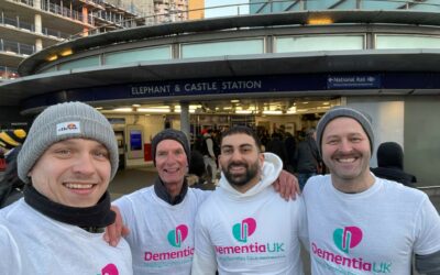London Underground Walk Raises £5,000 for Dementia UK